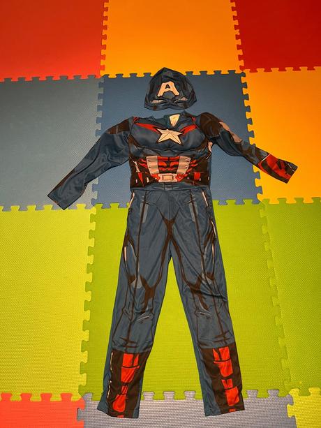 Kostým captain america 122/128, 