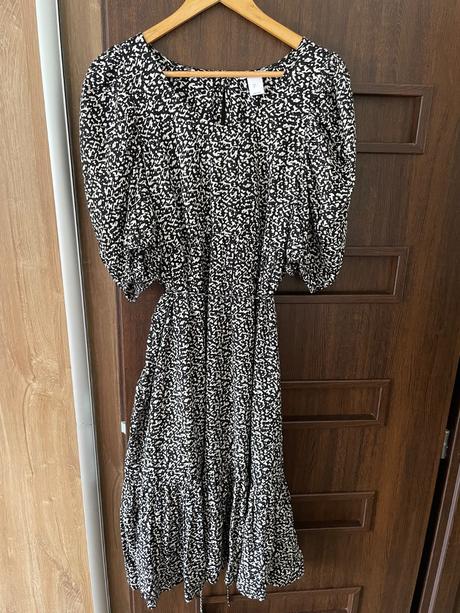 Vzorované šaty mom, lindex,l