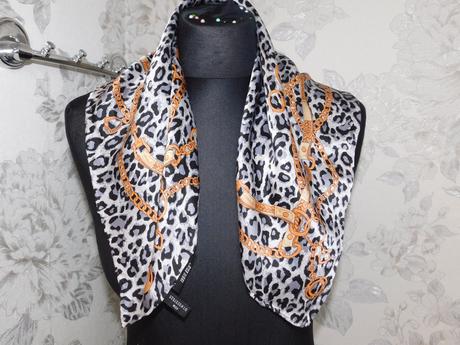 Kvalitná luxusna hodvabna elegantná šatka, m