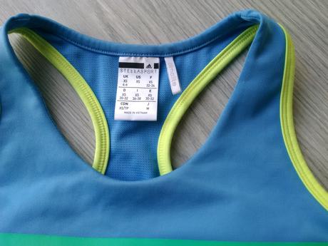 Športový crop top stella mccartney, adidas,xs
