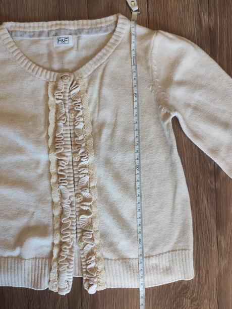 Krémový svetrík, f&f,110