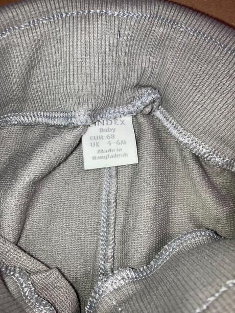 Tepláky pre chlapca s aplikáciou ovečky na kolienk, lindex,68