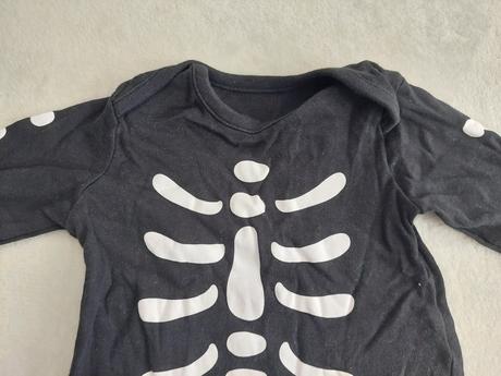 Kostra bavlnený overal na karneval veľ.74,