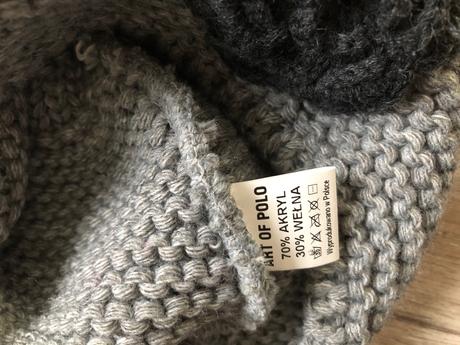 Detská pletená čiapka, 86 / 92