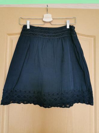 Sukňa s čipkou - s - promod, promod,s