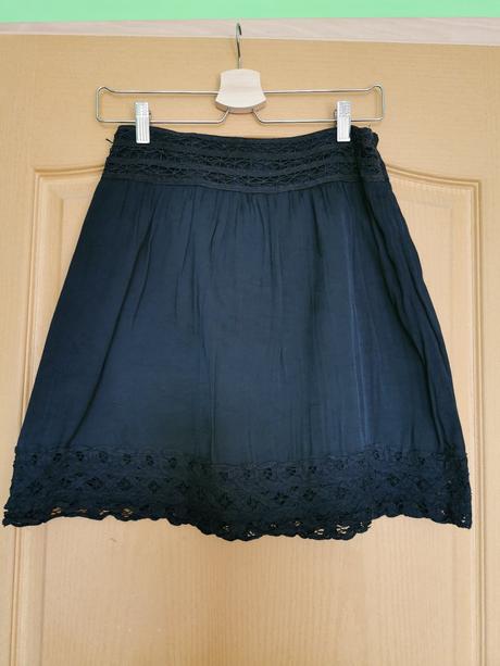 Sukňa s čipkou - s - promod, promod,s