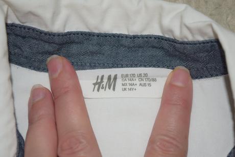 Košeľa, h&m,170