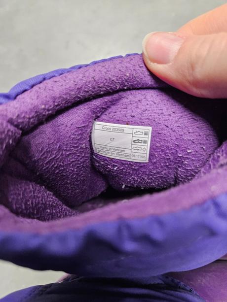 Gumaky zateplené, crocs,23