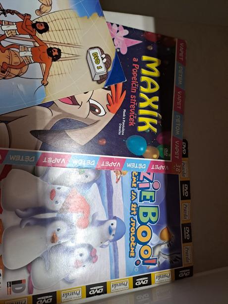 Rozprávky na dvd 6 ks,