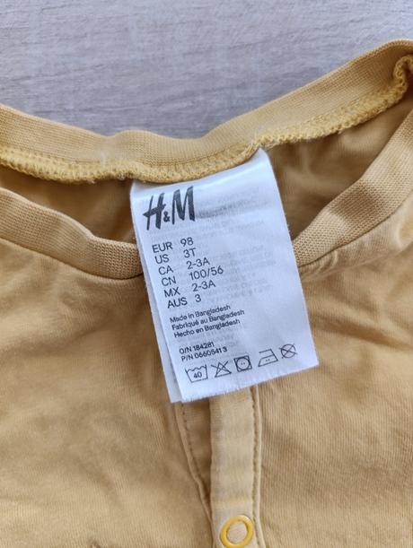 H&m pyžamko, h&m,98