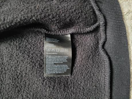Mikina čierna h&m, h&m,122