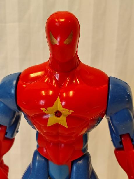 Zber. retro figúrka spider-man vintage bootleg 90s,