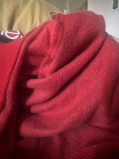 Červená mikina calvin klein, calvin klein,xs