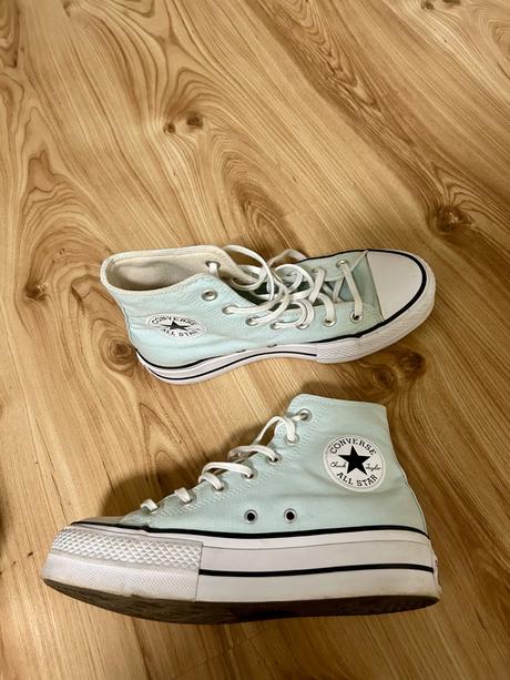 Converse tenisky na platforme mint 37,5 - 24 cm, converse,38