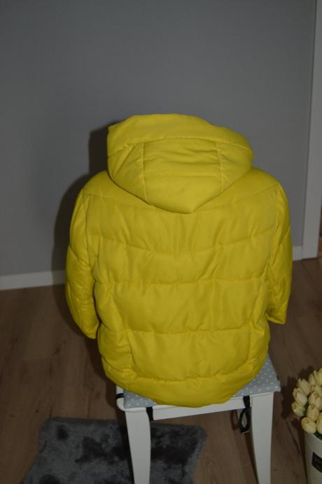 Prešívaná bunda s prírodným perím, veľkosť 42, 42