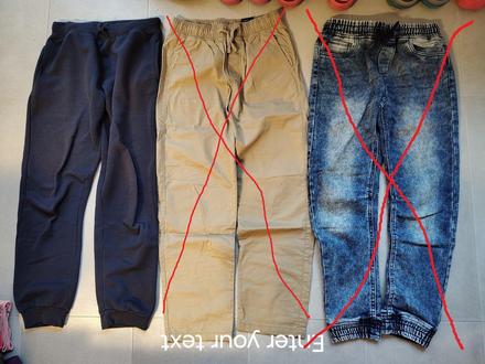 Tepláky pre teenagera, h&m,152