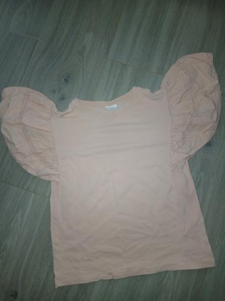 Štýlové tričko mega rukávy, zara,134