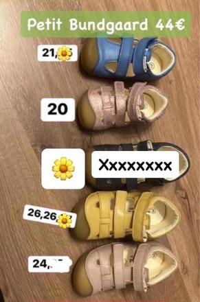 Petit bundgaard sandalky, bundgaard,20 / 21 / 24 / 26
