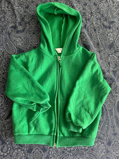 H&m mikina na zips 110/116, h&m,110