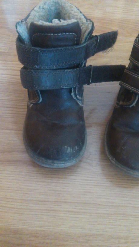 Teplé kožené čižmičky , 29