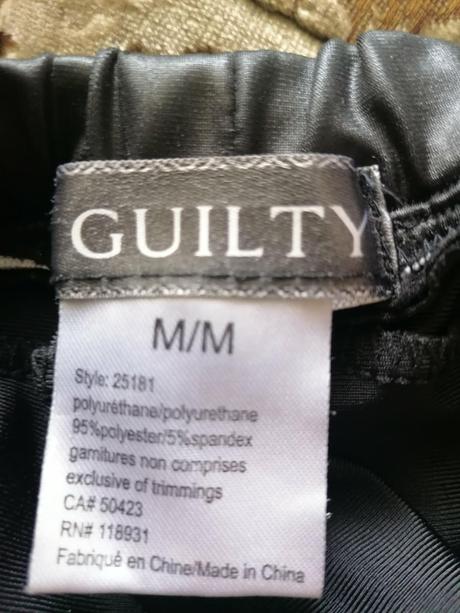 Koženkové legíny guilty, m