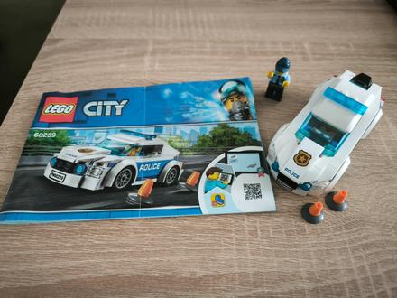 Lego city policajné auto,