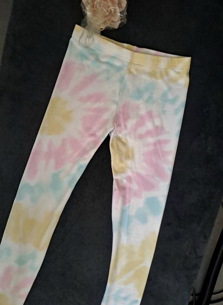 Batikové legíny, h&m,xs