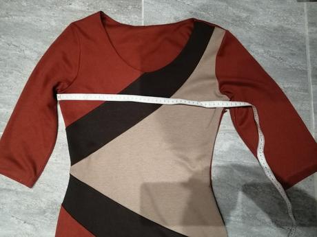 Šaty puane v jesenných farbách vs, s