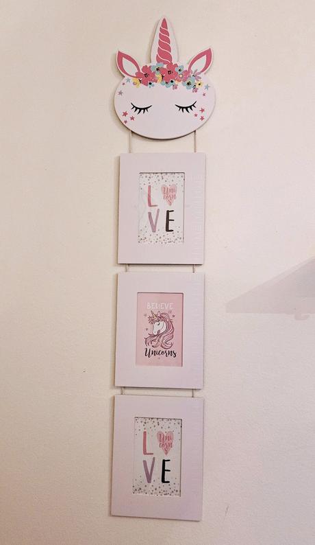 2 ks obrazy s jednorožcom pre dievčatko, 