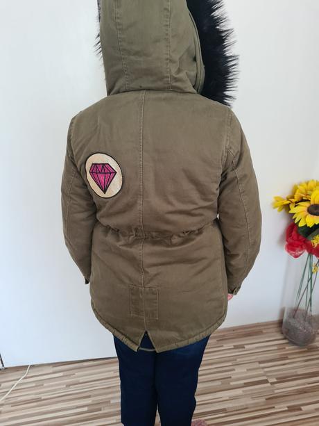 Zelena zimná bunda, m