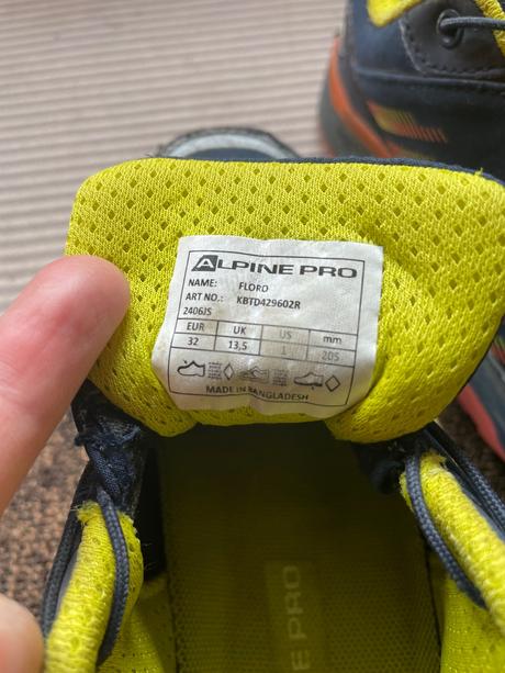 Turisticke topanocky, alpine pro,32