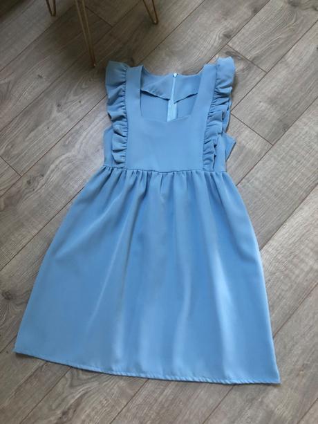 Damske modré saty uni, m