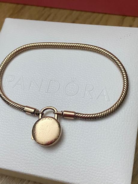 Pandora rosegold naramok, pandora