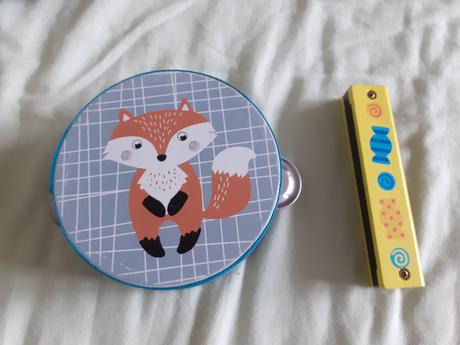 Tamburína, fúkacia harmonika, 