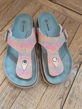 Dievčenské žabky, deichmann,32