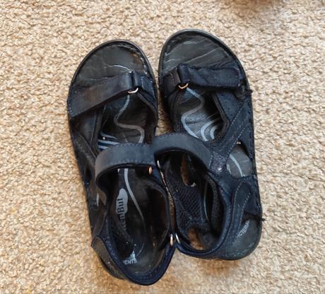 Prezuvku kozene sandalky, ren but,33