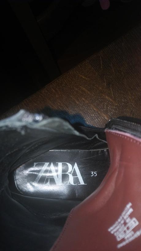 Detske topanky kozene, zara,35