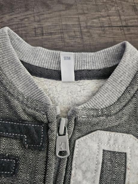 Idexe stredne hrubá mikinka bombera na zips, idexe,86