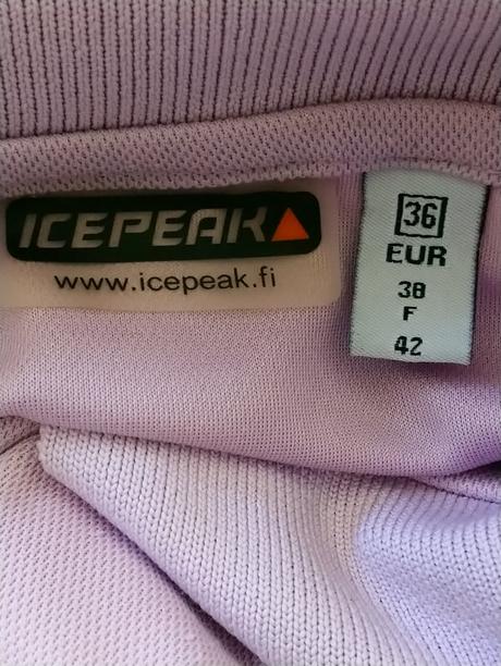 Dámsky svetlo fialový top, icepeak, s