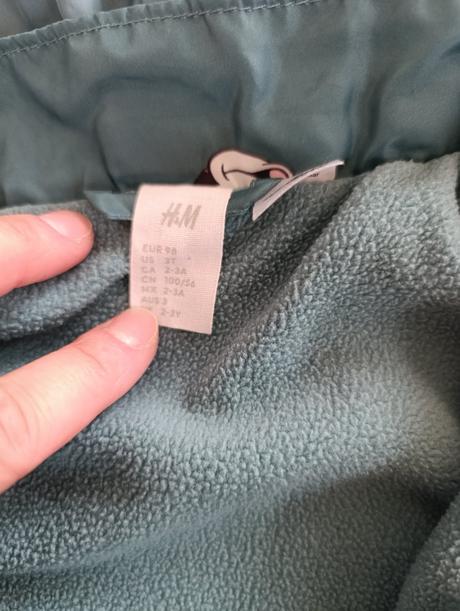 Mickey mouse bunda, h&m,98