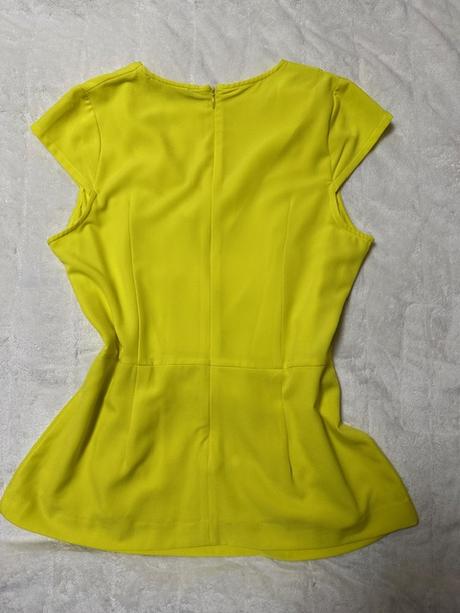 Výrazná žltá letná blúzka gaudi originál, gaudi,m