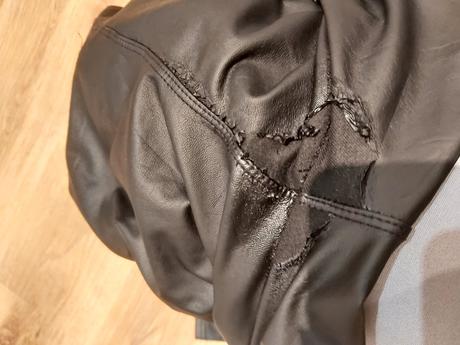 Čierne zateplené legíny., s