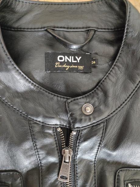 Bunda only z nepravej kože, only,34