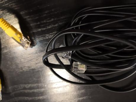 Sieťové káble a agcom vdsl splitter, 