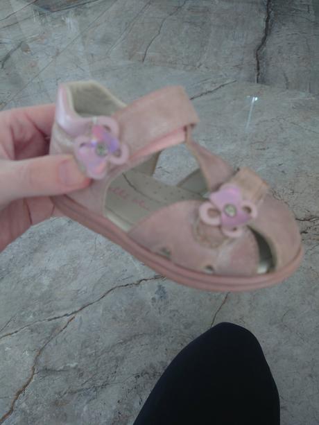 Ruzove sandalky, nelli blu,22