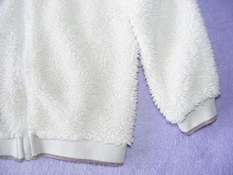 Teplá chlpatá mikina h&m - 98/104, h&m,98