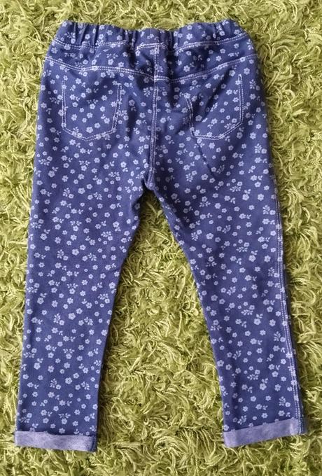 Kvetované legíny idexe  - veľ 98, idexe,98