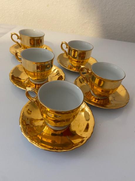 Retro set na kávu / šálky na kávu, 