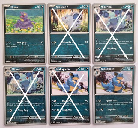 Pokémon karty "151 - mew" (6), 