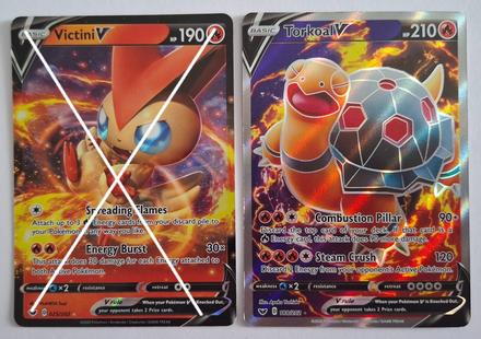 Pokémon karty "sword & shield" (5), 